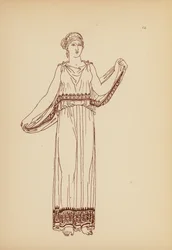 Costume féminin grec ancien