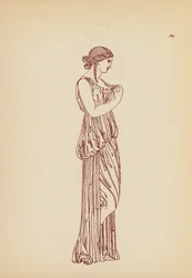 Costume féminin grec ancien