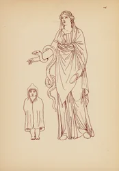 Costume féminin grec ancien