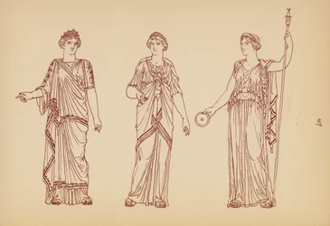 Costume féminin grec ancien