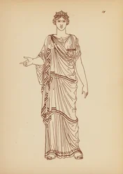 Costume féminin grec ancien