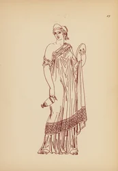 Costume féminin grec ancien