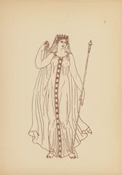 Costume féminin de la Grèce antique