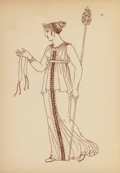 Costume Féminin de la Grèce Antique