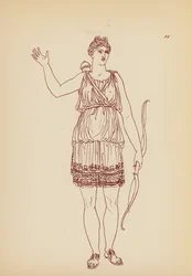 Costume féminin grec ancien