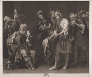 Les Frères de Joseph Montrant son Manteau Ensanglanté