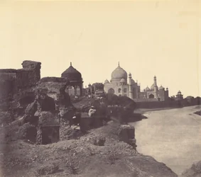 Taj Mahal vu de l