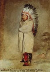 Chef Couteau des Pawnee Loups, 1821