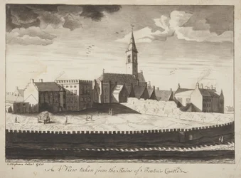 St Andrews Délinéé - Vue prise des ruines du château de Beaton