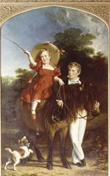 La famille Petre (détail)