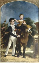 La famille Petre (détail)