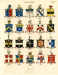 Armoiries des baronnets britanniques;Planche LXXXIX