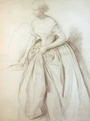 Esquisse pour une demoiselle d