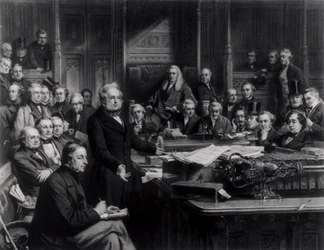 La Chambre des communes en 1860 : Lord Palmerston s