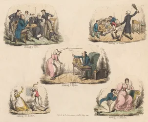 Un de quatre : Beaucoup de bruit pour rien ou illustrations de vieux dictons