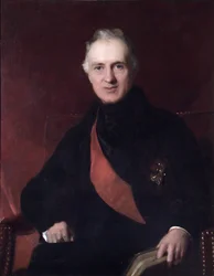 Portrait du général Sir George Murray, soldat britannique, vers 1840