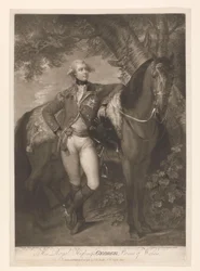 Portrait de George IV en tant que prince de Galles
Son Altesse Royale George Prince de Galles (titre sur l