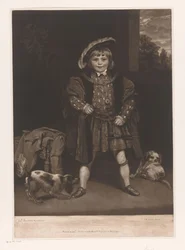 Portrait de John Crewe enfant