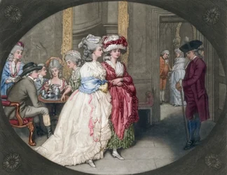 La promenade à Carlisle House, 1781