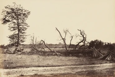 Ligne extrême des travaux confédérés, Cold Harbor, avril 1865