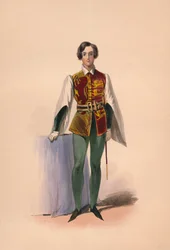 Invité en costume pour le Bal Costumé de la reine Victoria, 12 mai 1842, 1843