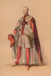 Invité en costume pour le Bal Costumé de la Reine Victoria, 12 mai 1842, 1843