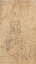 Un sépulcre sur la route près de Capoue