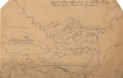 Ascension des Apennins vers la Rochetta