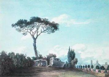 Dans les jardins du Palais Colonna, Rome