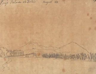 Palais du Roi à Portici, 28 août