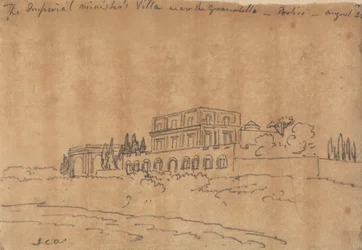 La villa du ministre impérial près du Granabello, Portici, 28 août