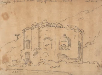 Le Temple de Vénus sur la baie de Baia, 2 décembre