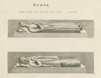 Église de Stone - Tombeaux