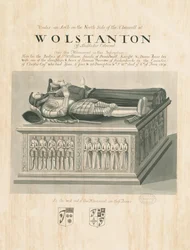 Wolstanton Church - Tombe de Sir William Sneide et Dame Anne