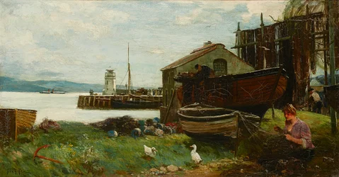 Réparation des filets, Ardrishaig