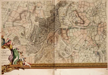 Carte de Streatham, Croydon et Sydenham