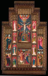 Conception pour le retable de l