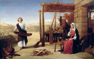 Notre Sauveur soumis à ses parents à Nazareth