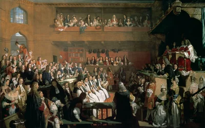 Le procès des sept évêques à la Chambre des communes sous le règne de Jacques II