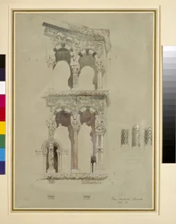Façade de San Michele in Foro, Lucques (détail)
