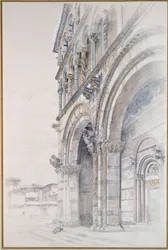 Le Duomo de San Martino, Lucca, juillet-août 1874