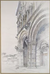 Le Duomo de San Martino, Lucques, juillet - août 1874