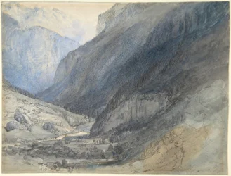 La vallée de Lauterbrunnen, Suisse