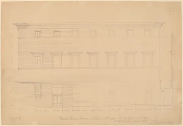 Palazzo Pollini, Sienne, attribué à Peruzzi