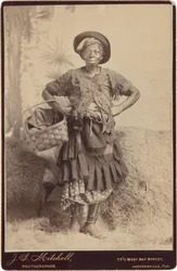 Portrait de femme, v. 1890 (photo)