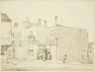 Façade de Newgate, Narrow Wine Street