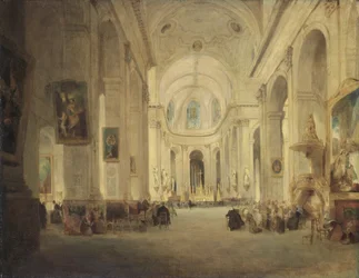 Intérieur de Saint-Sulpice, Paris