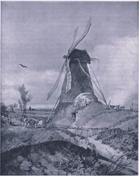 Un moulin à vent dans le Lincolnshire