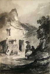 Un vieux cottage à Dolgelly
