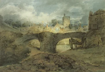 Brecknock, vers 1801